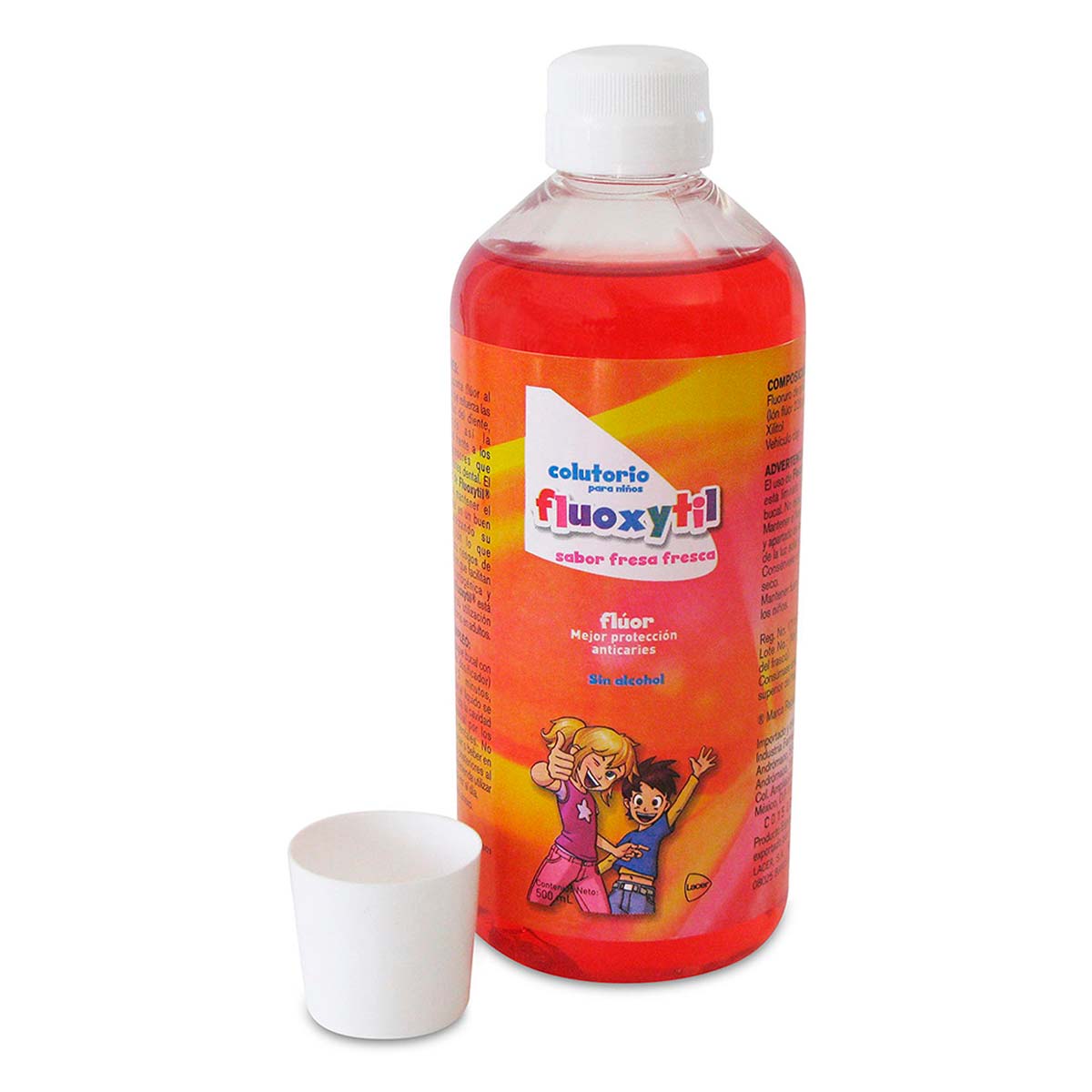 Colutorio Infantil Fluoxytil Sabor Fresa 500ml