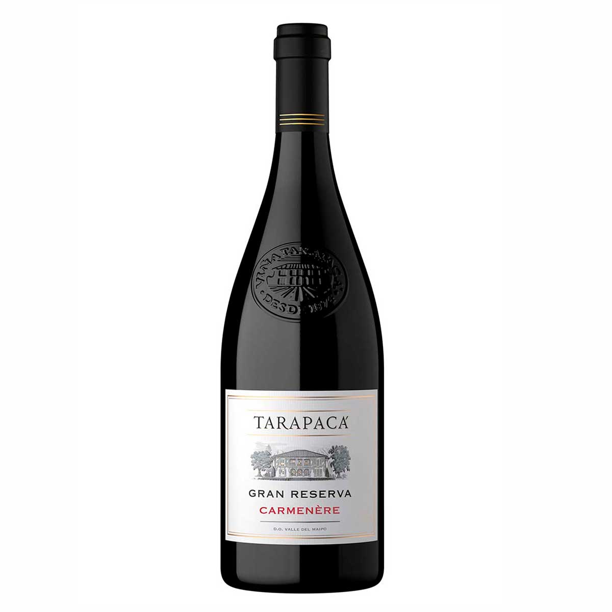 Vino Tinto Chileno Gran Reserva Tarapaca Carmenere 750ml