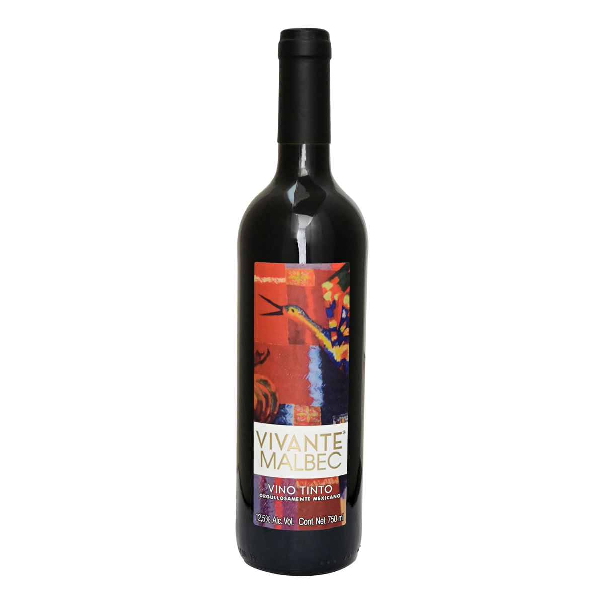 Vino Tinto Mexicano Vivante Malbec 750ml