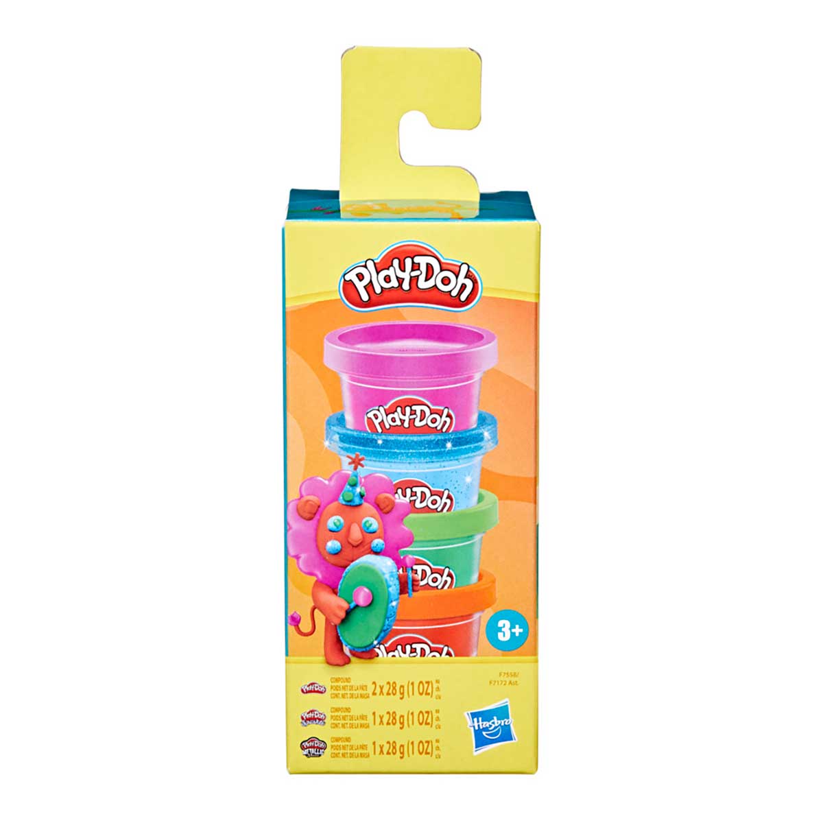 Masa Play Doh Zoo Mini Pack De 4 Colores