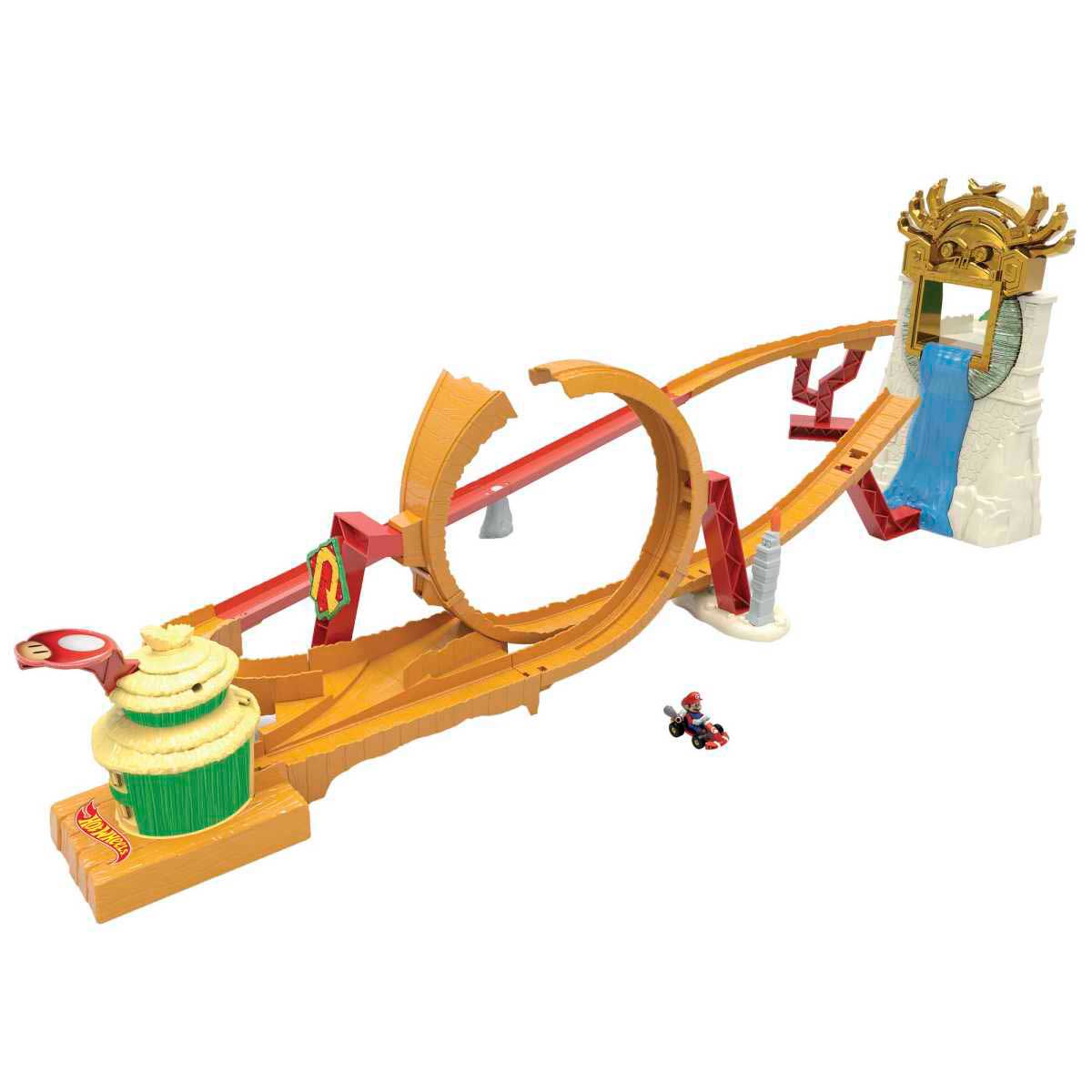 Pista Hot Wheels Mario K. Carrera Selva