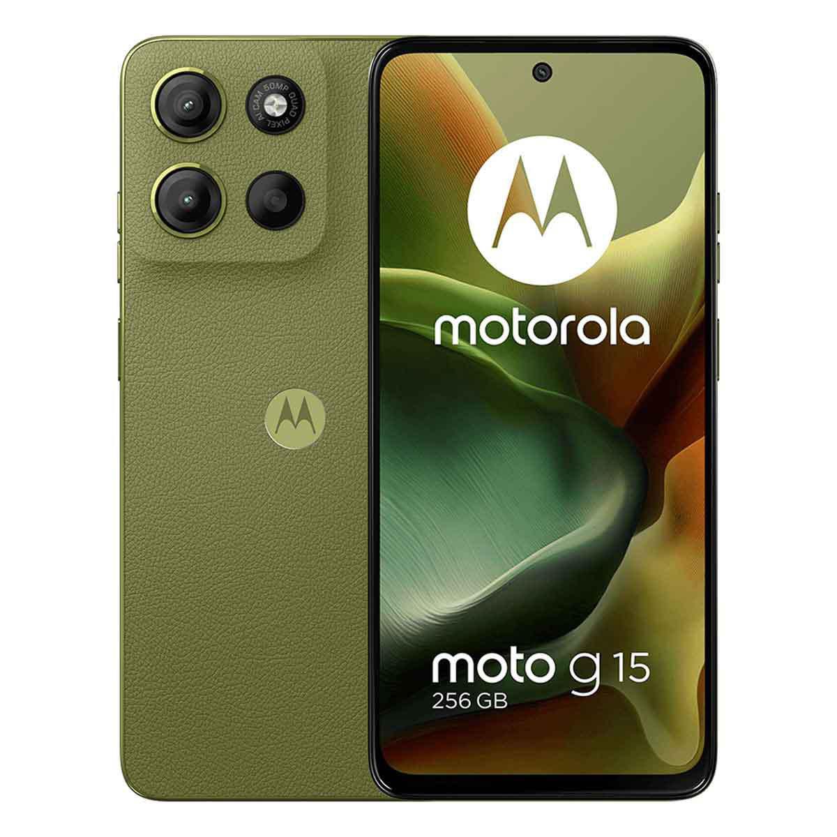 Celular Motorola Moto G15 256GB Verde Desbloqueado