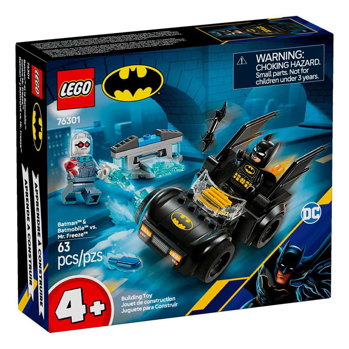 DC Batman: Batman y Batimóvil vs. Mr. Freeze LEGO 76301