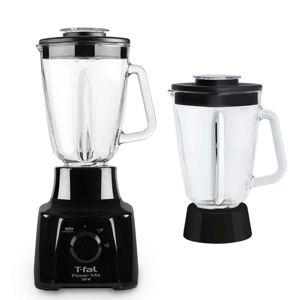 Combo T-Fal Licuadora 2 Velocidades + Vaso de Vidrio LN28U8X0