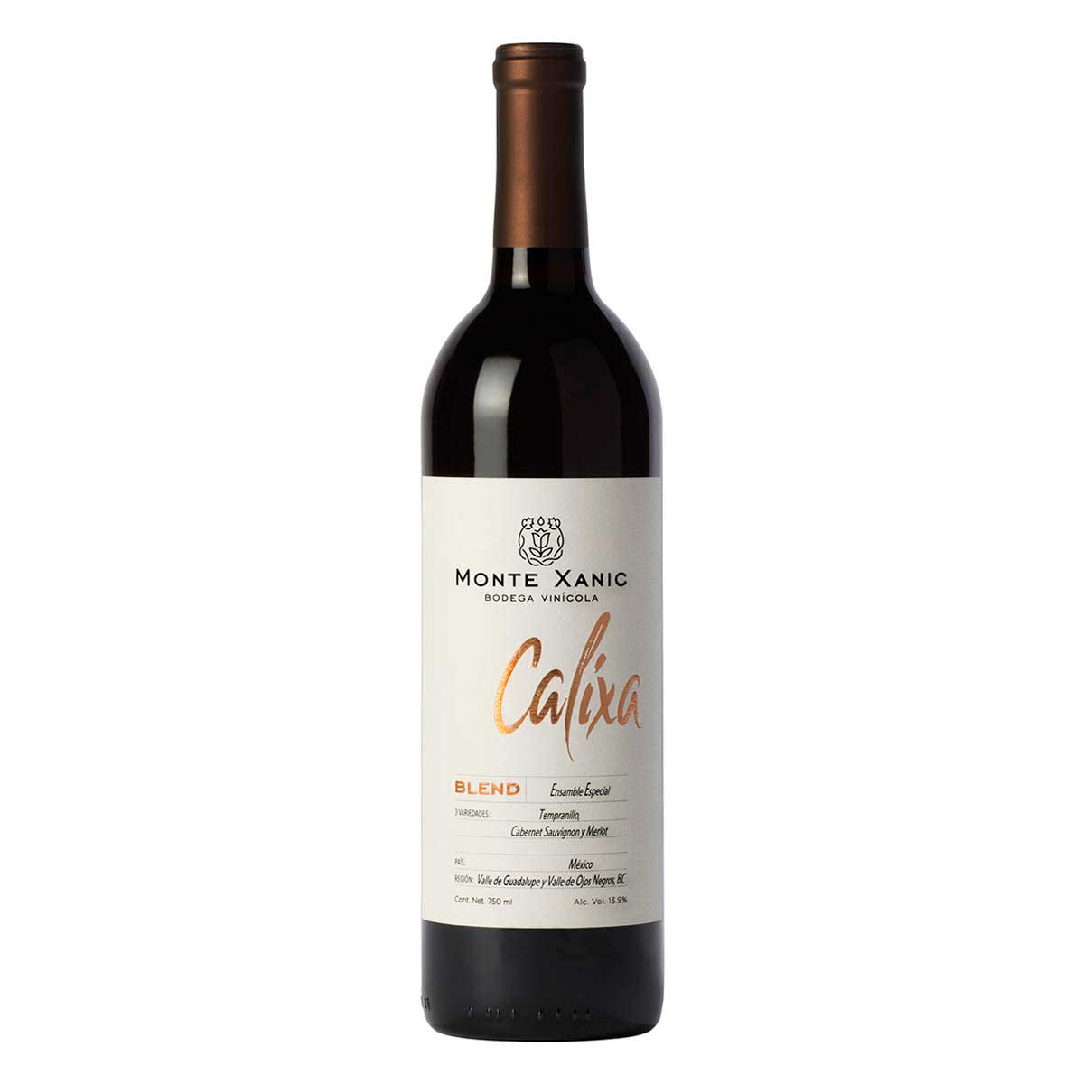 Vino Tinto Mexicano Calixa Blend 750ml