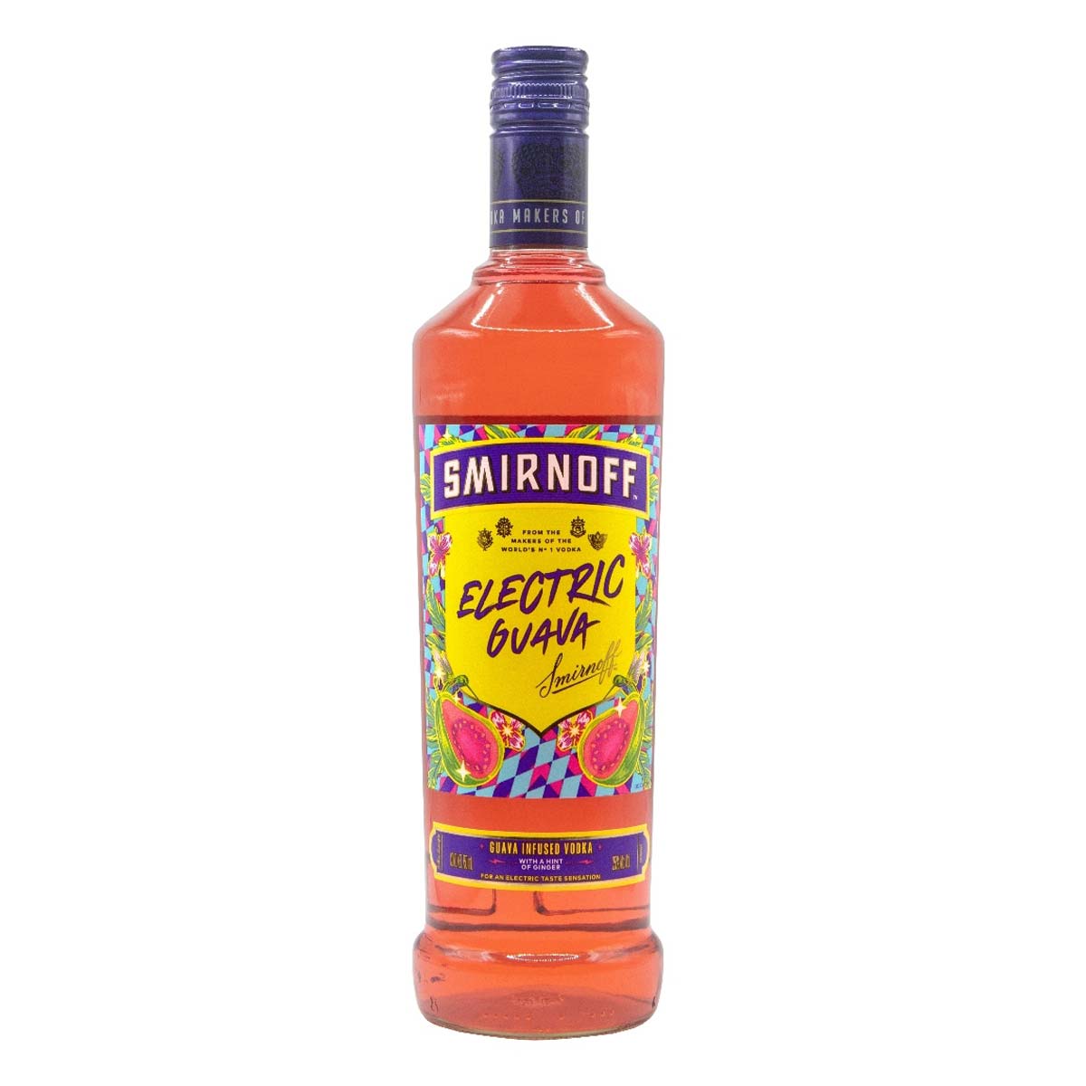 Vodka Smirnoff Electric Guava 750ml