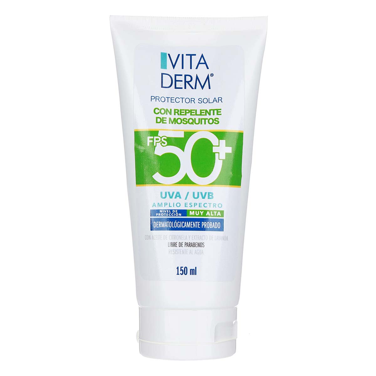 Bloqueador Y Repelente Vitaderm 50fps 150ml