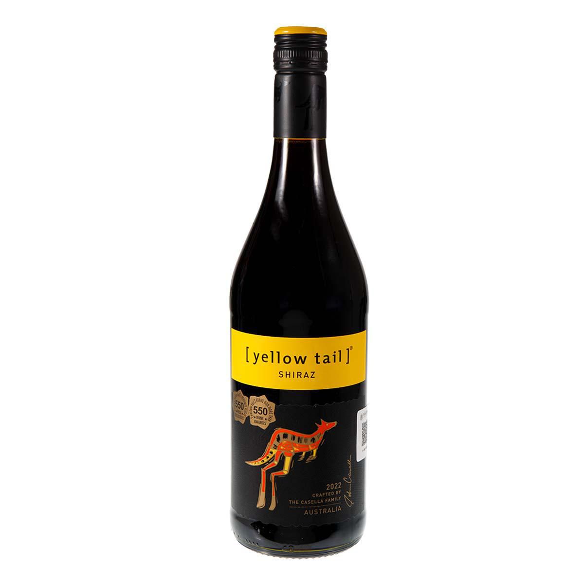 Vino Tinto Autraliano Yellow Tail Shiraz 750ml