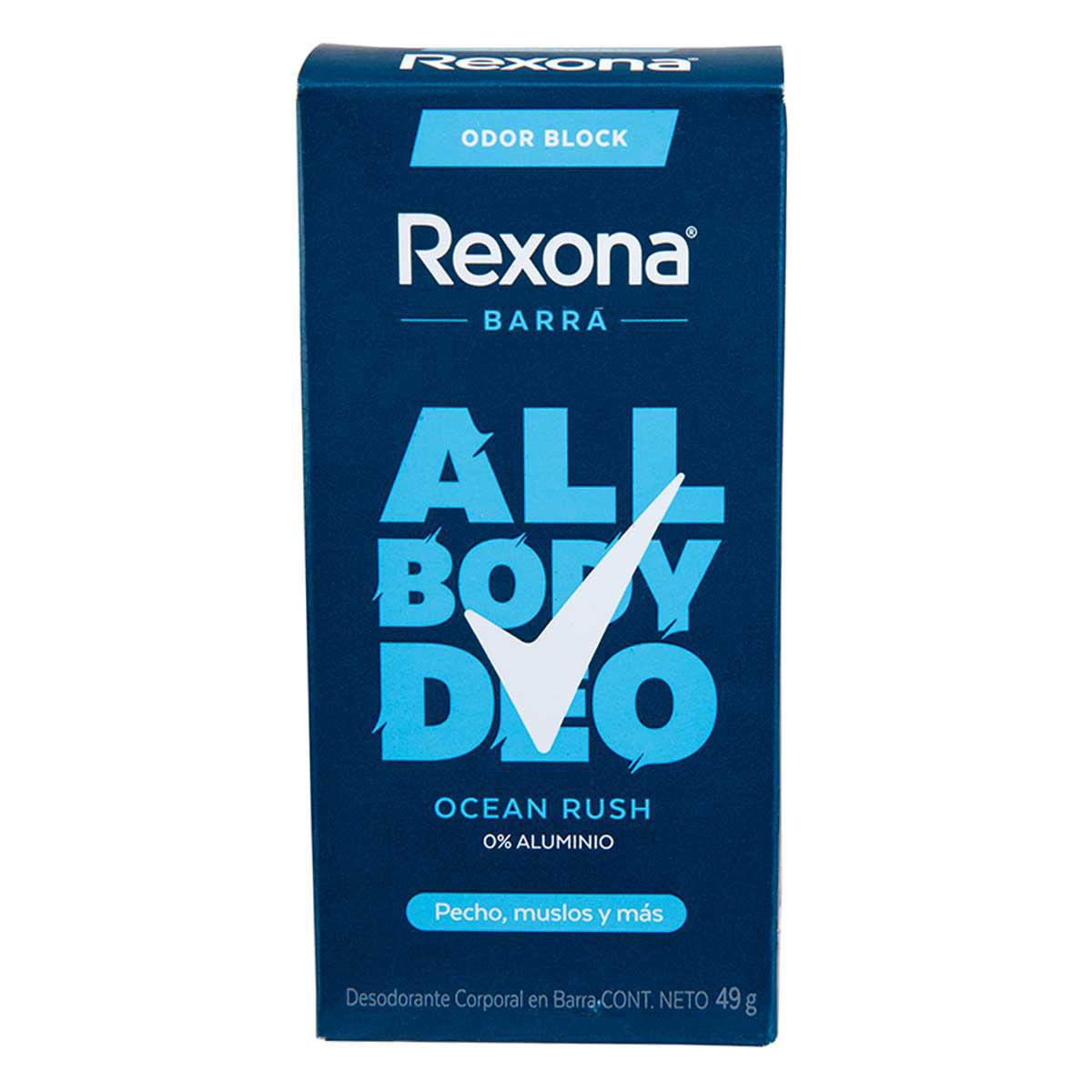Desodorante Rexona Men Barra Ocean 49g