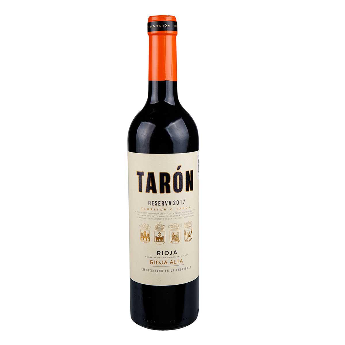 Vino Tinto Español Tarón Reserva 750ml