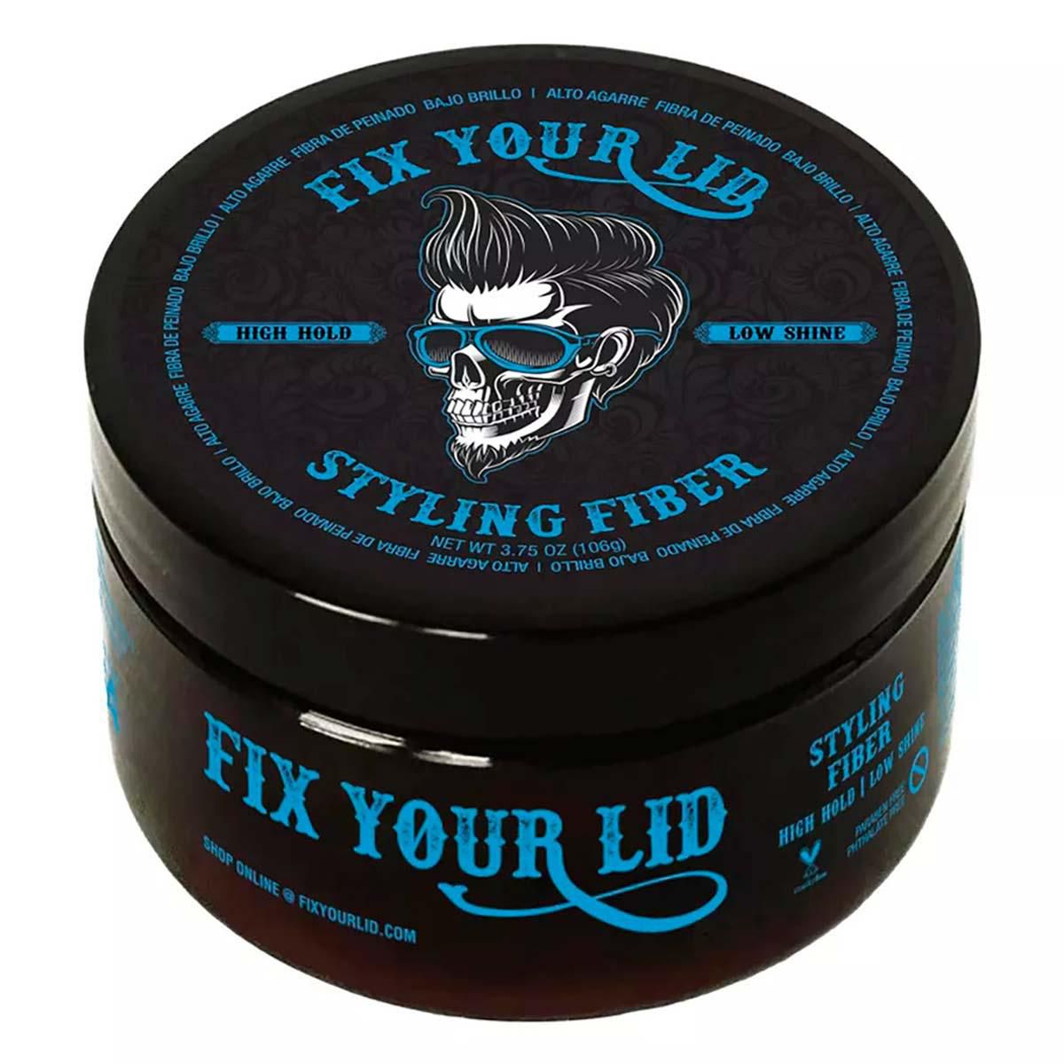 Cera Para Peinar Fix Your Lid Fiber Alta Fijación 106g