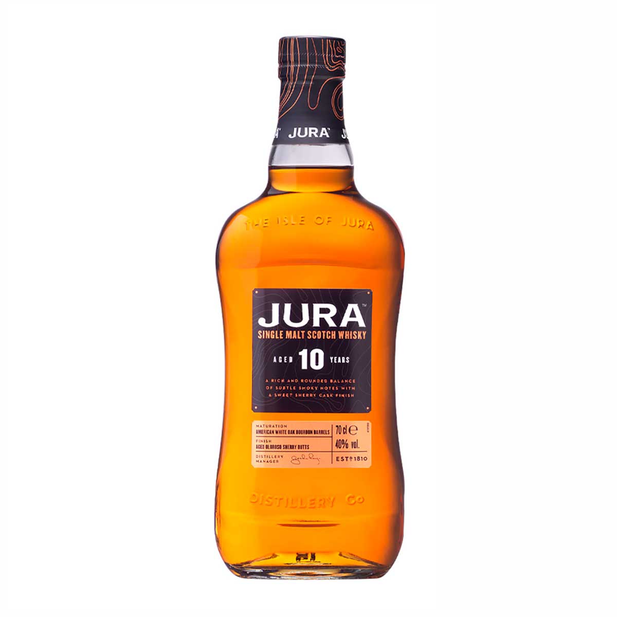 Whisky JURA 10 Sigle MaL Scotch 700ml