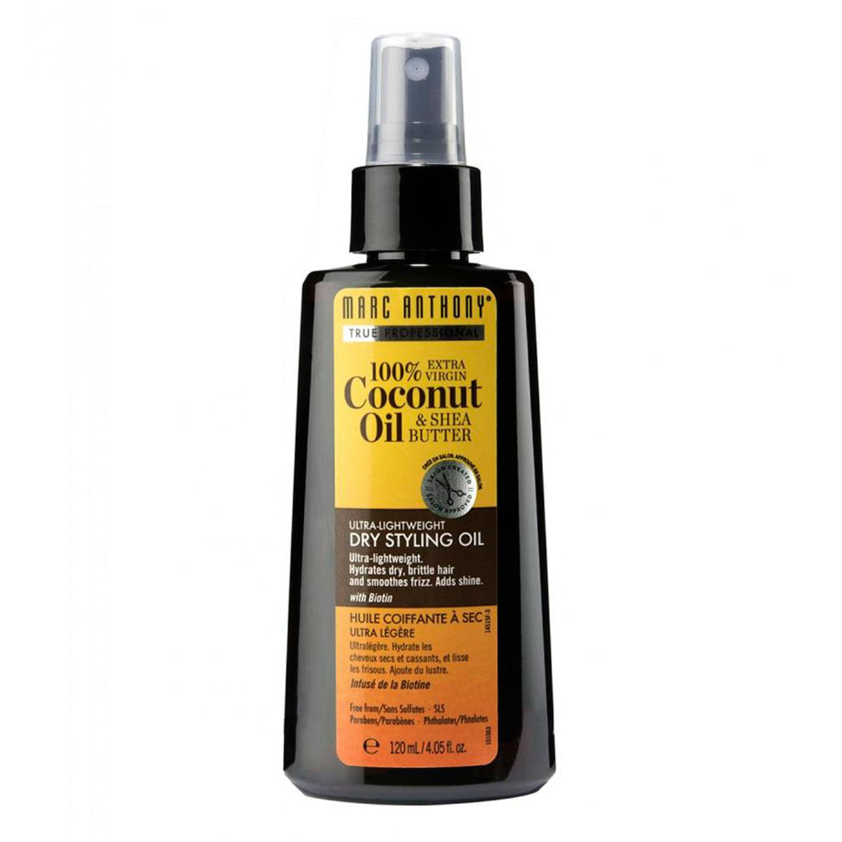Aceite Capilar Marc Anthony Para Peinar En Seco Aceite De Coco 120ml