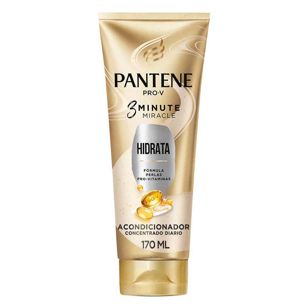 Acondicionador Concentrado Diario Pantene Pro-V 3 Minute Miracle Hidrata 170ml
