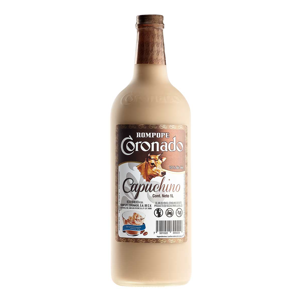 Rompope Coronado Capuchino 1L