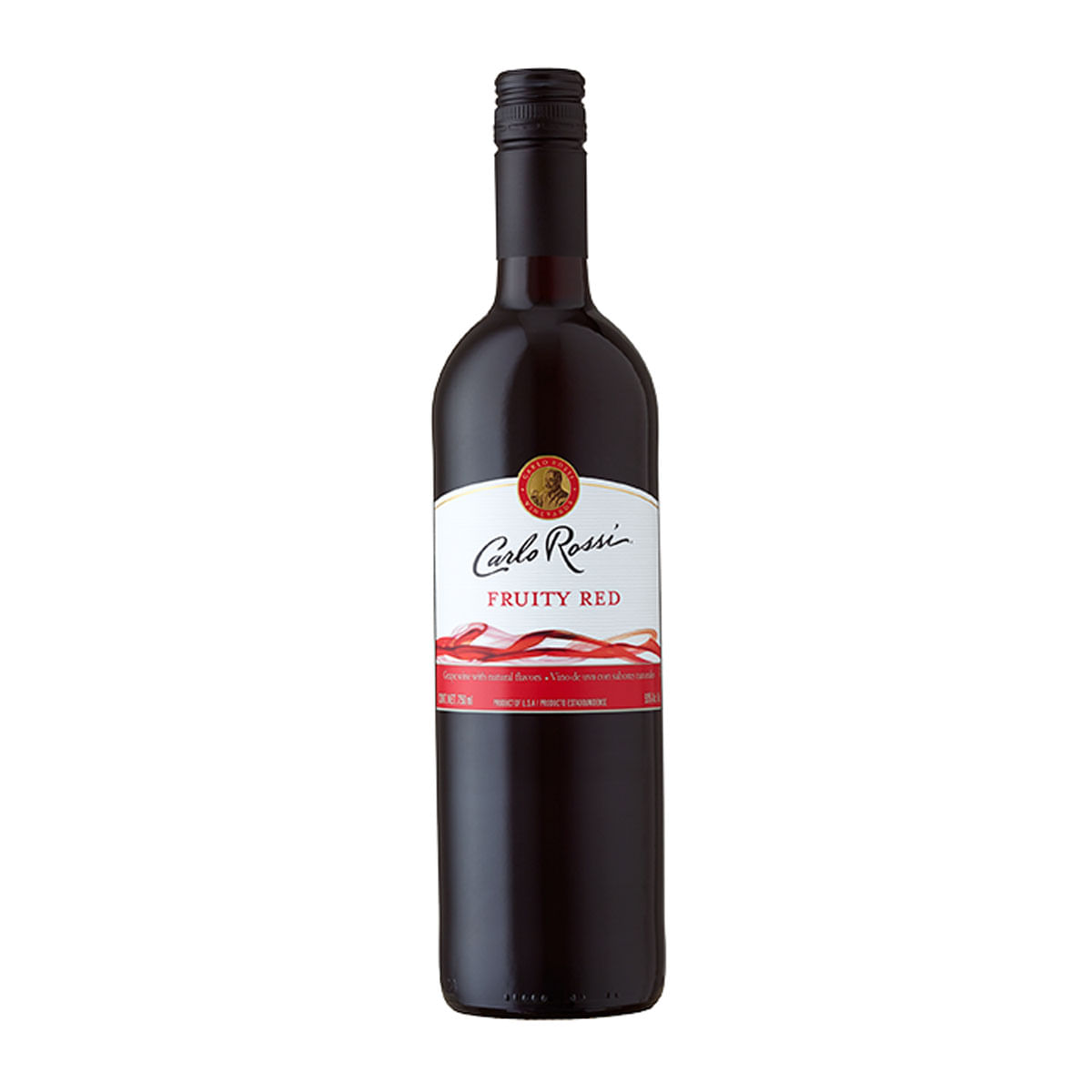 Vino Tinto EUA Carlo Rossi Fruty Red 750ml