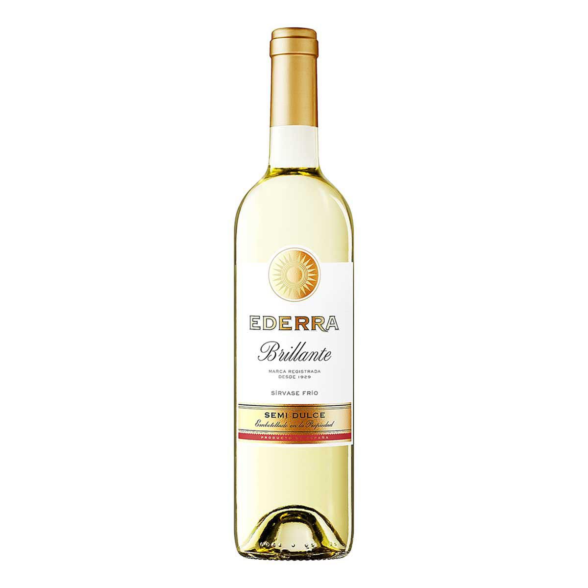 Vino Blanco Español Ederra Brillante 750ml
