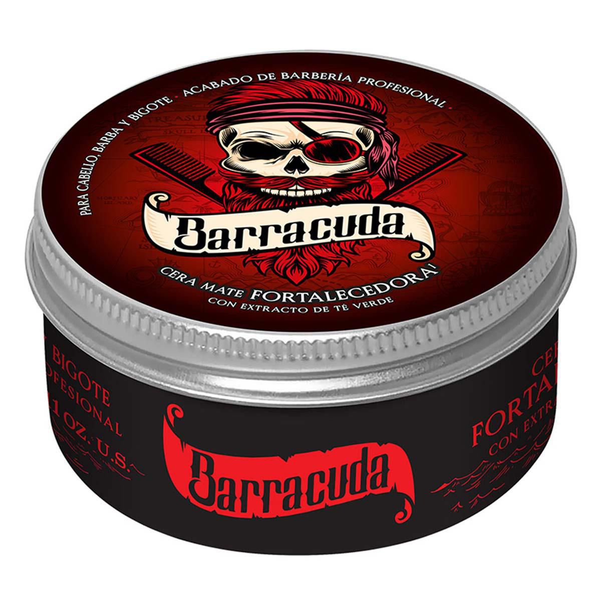Cera Barracuda Mate Fortalecedora Té Verde 60g