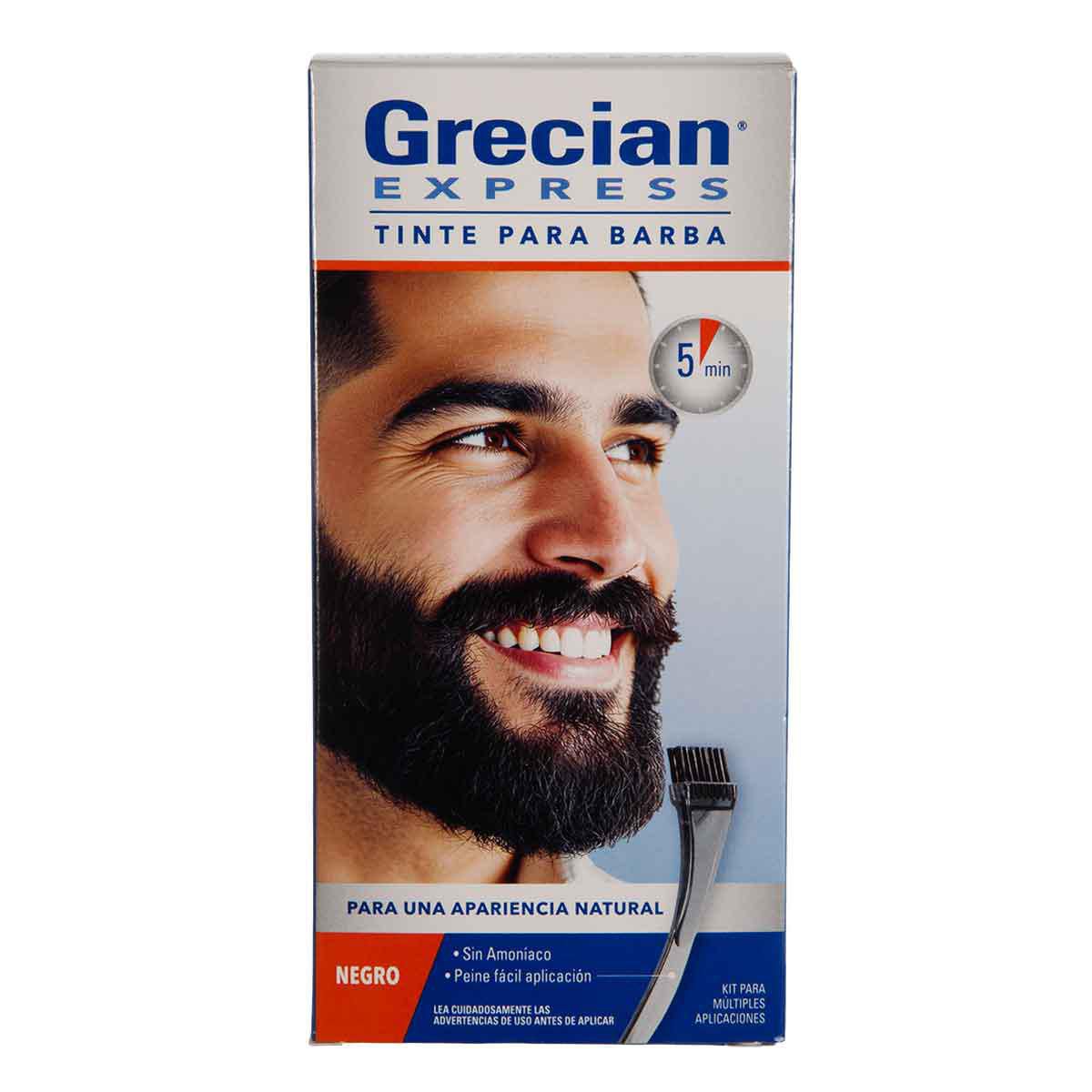 Producto Grecian Tinte Barba Y Bigote Express