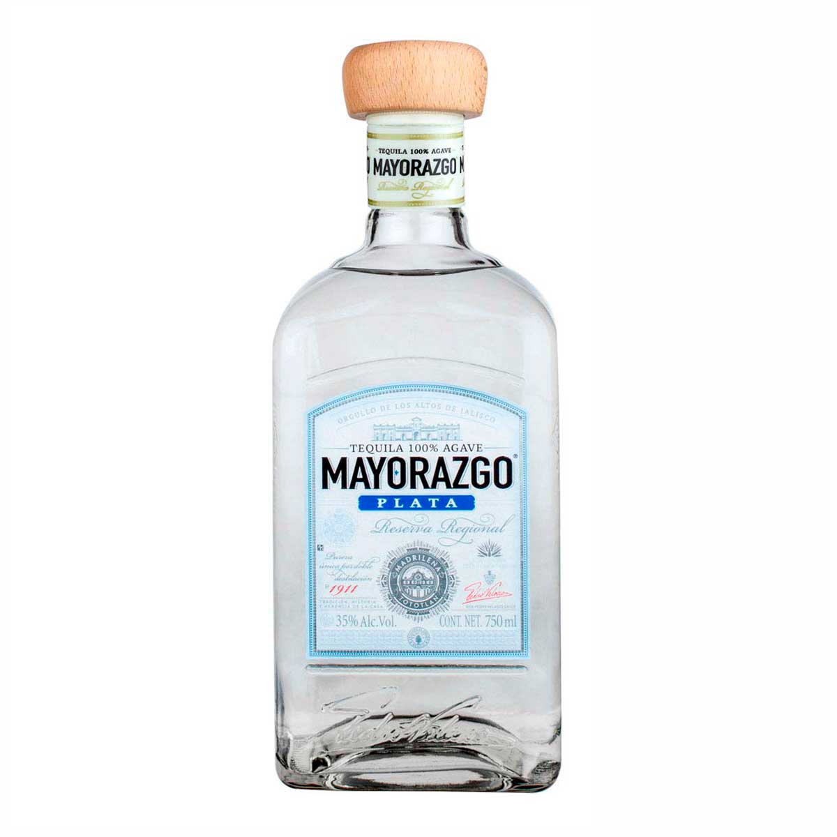 Tequila Mayorazgo Plata 750ml