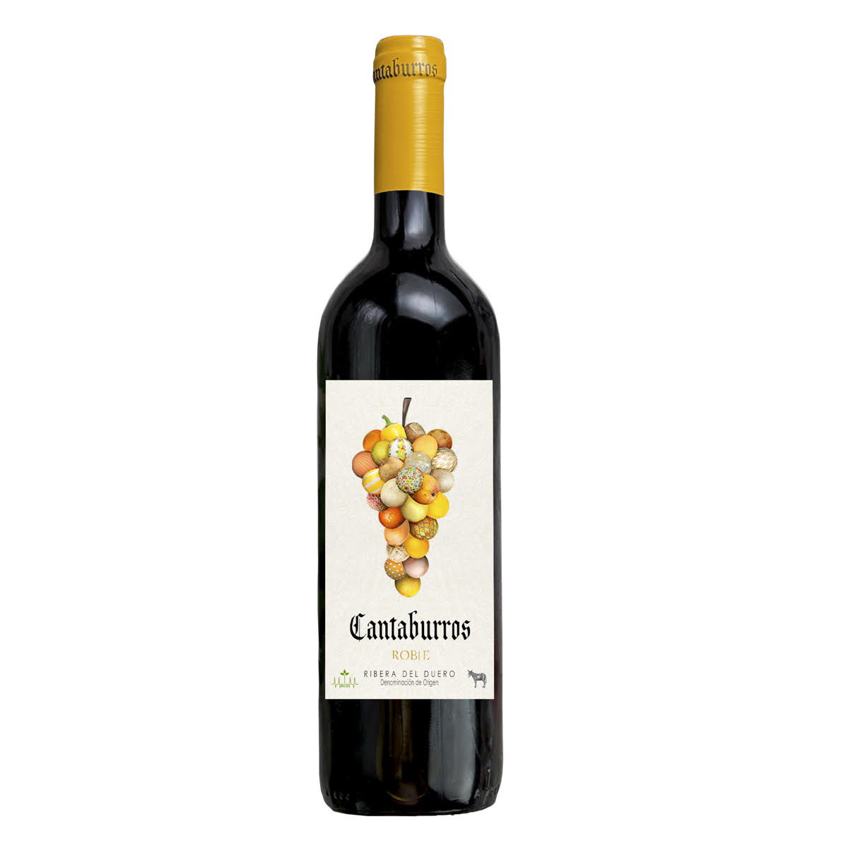 Vino Tinto Español Cantaburros Roble 750ml