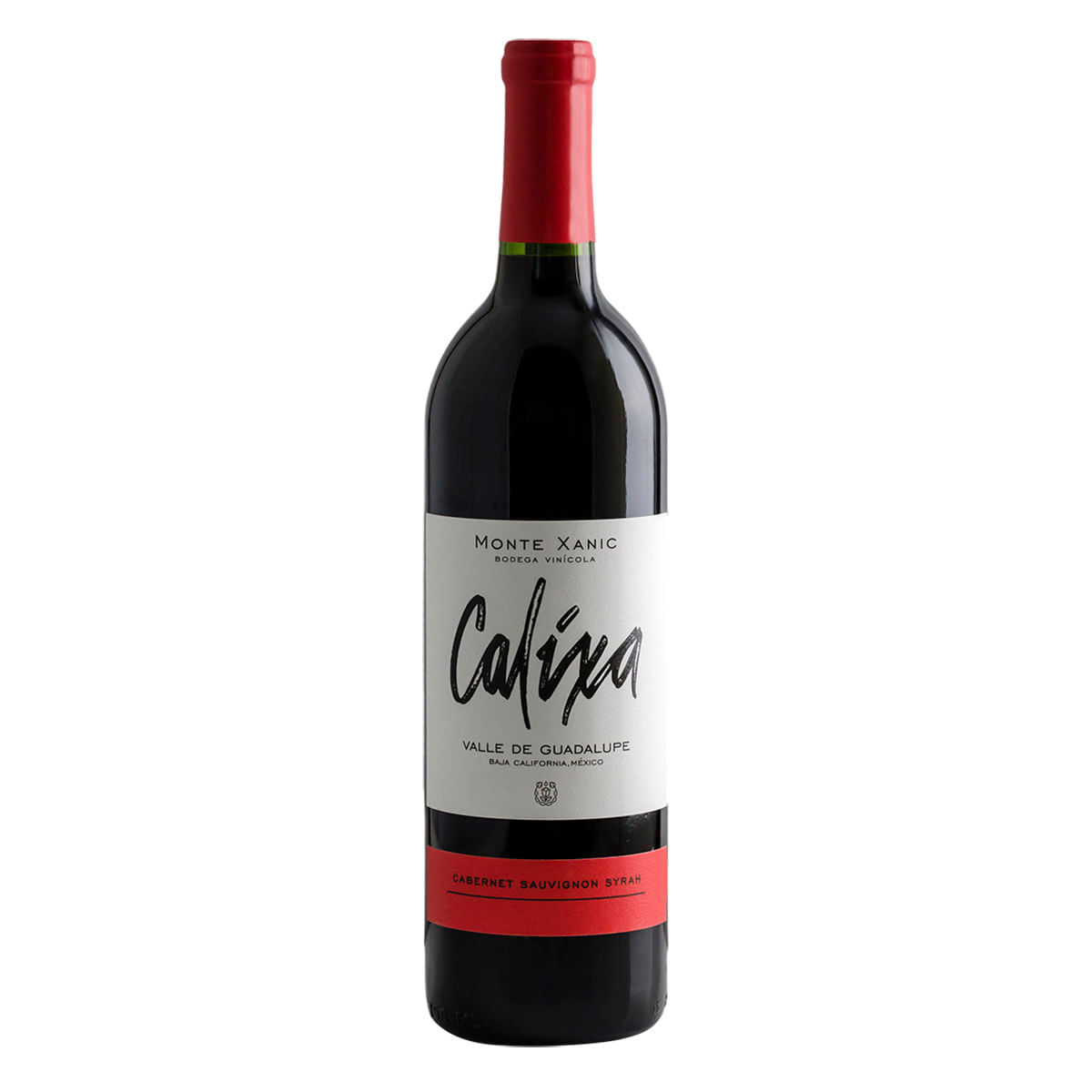 Vino Tinto Mexicano Calixa Cabernet Sauvignon Syrah 750ml