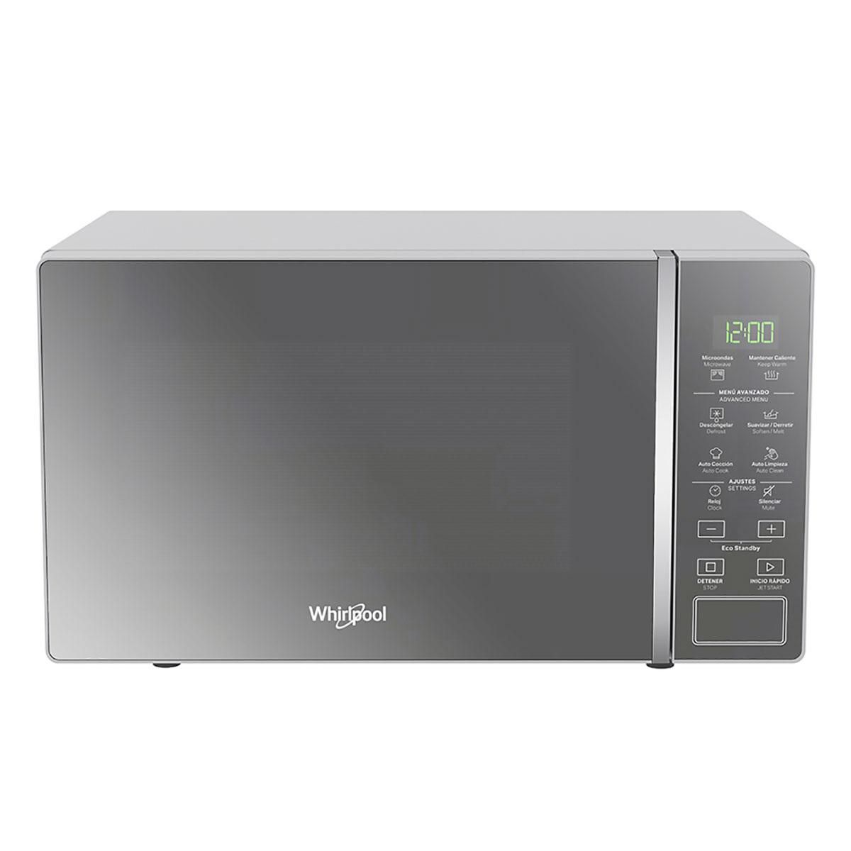 Horno de Microondas Whirlpool 0.7 Pies Cúbicos Plata WM1807D