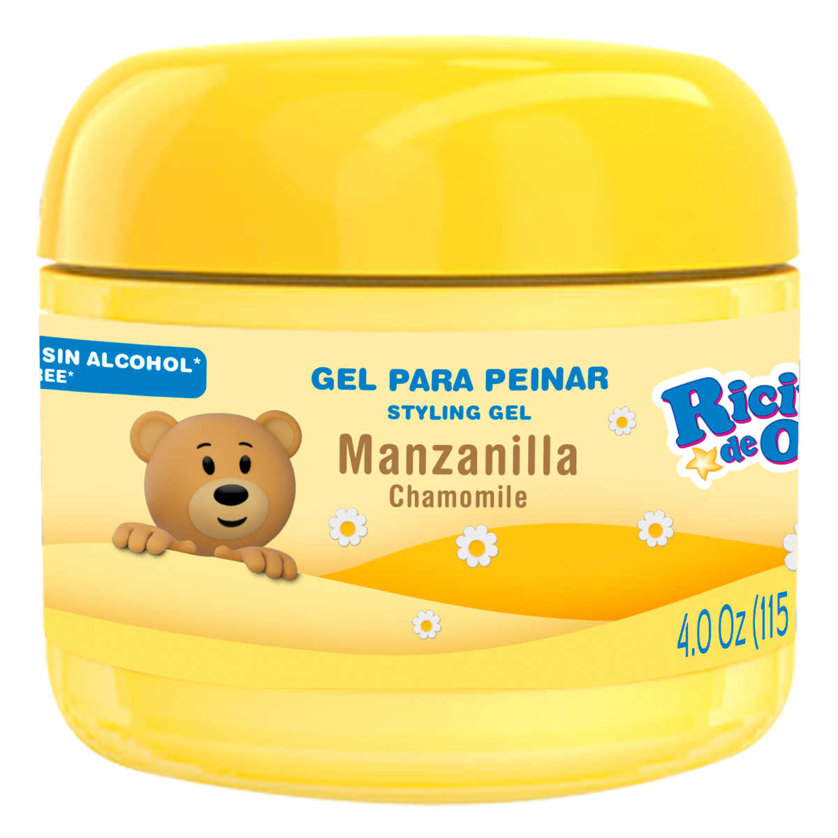 Gel Para Cabello Ricitos De Oro Manzanilla 115g