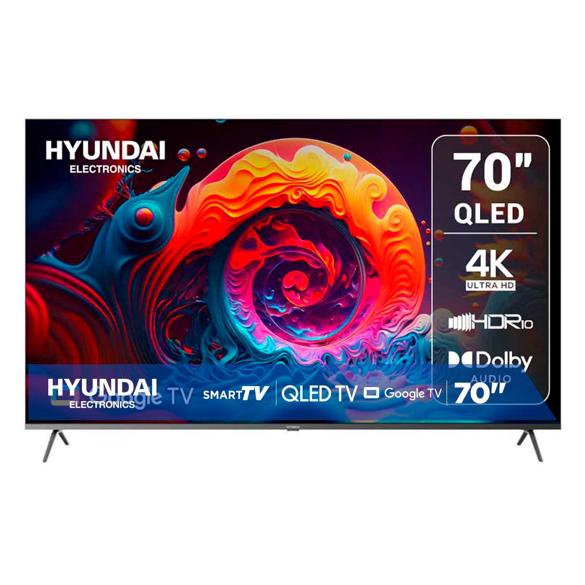 Pantalla Hyundai QLED Smart 4K UHD Hyled7007Qg 70 Pulgadas