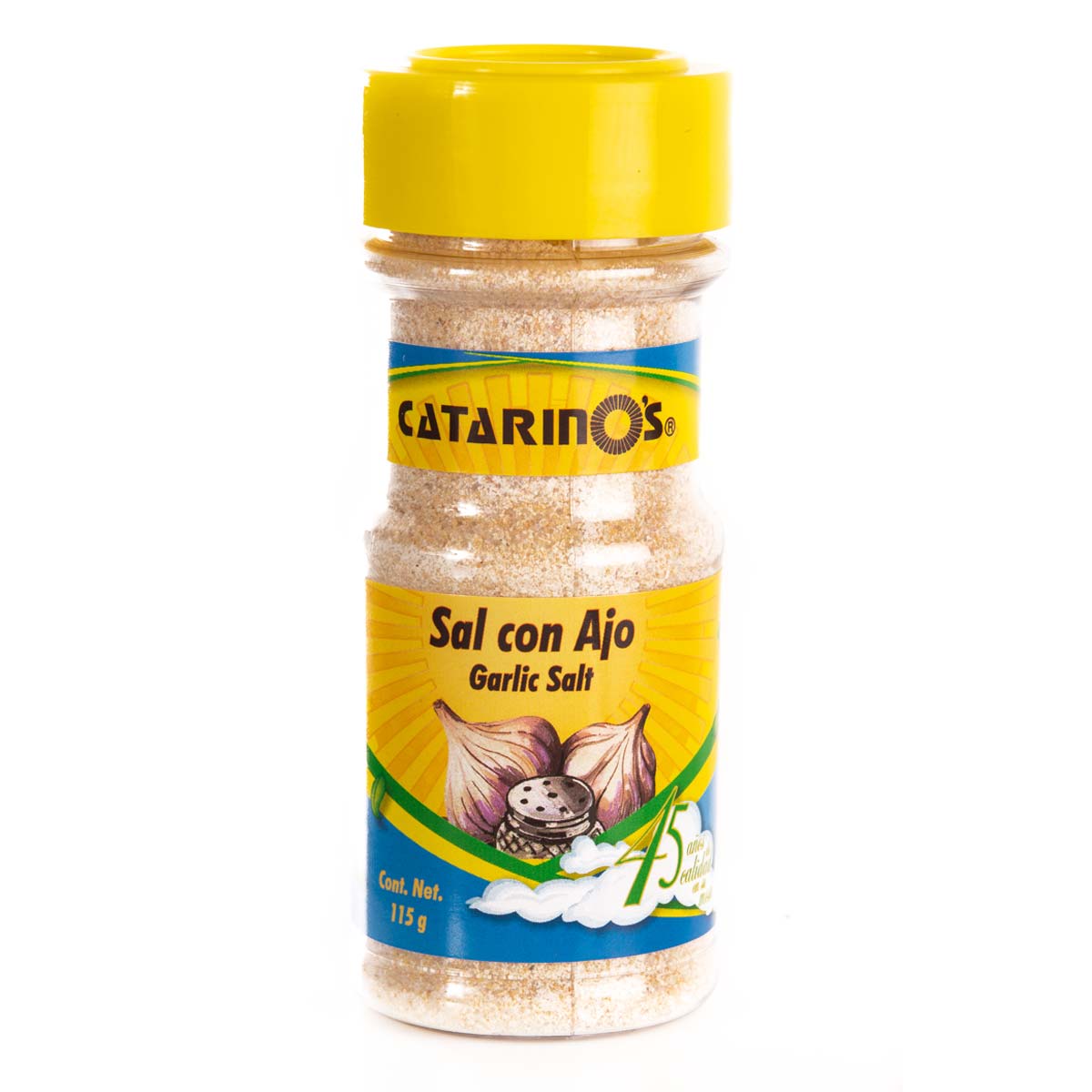 Ajo Catarino´S En Polvo Con Sal 115g