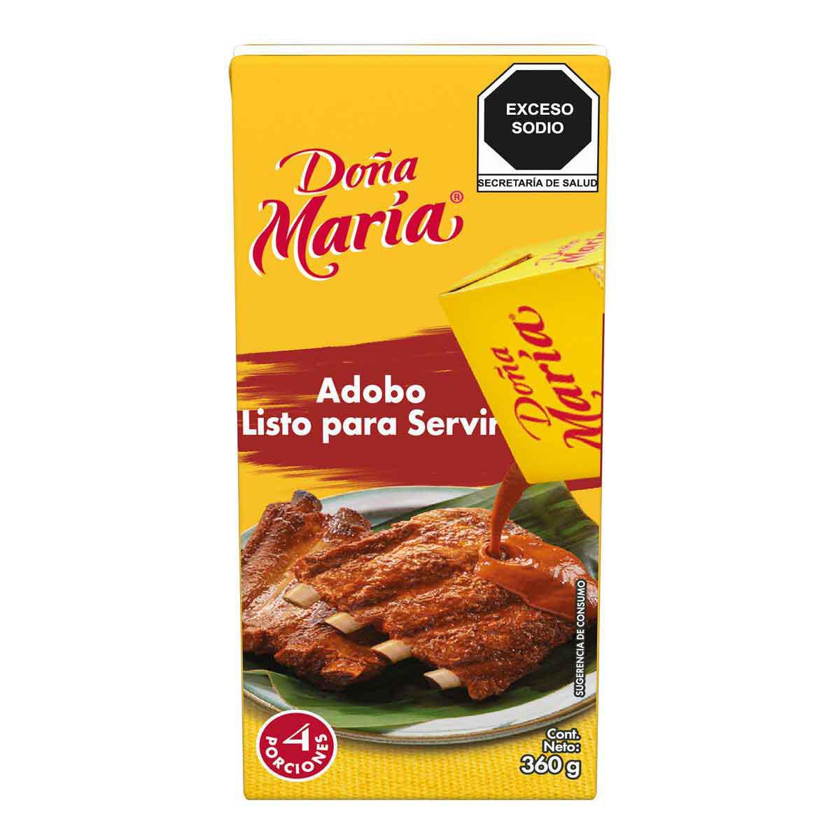 Adobo Doña María Listo Para Servir 360g