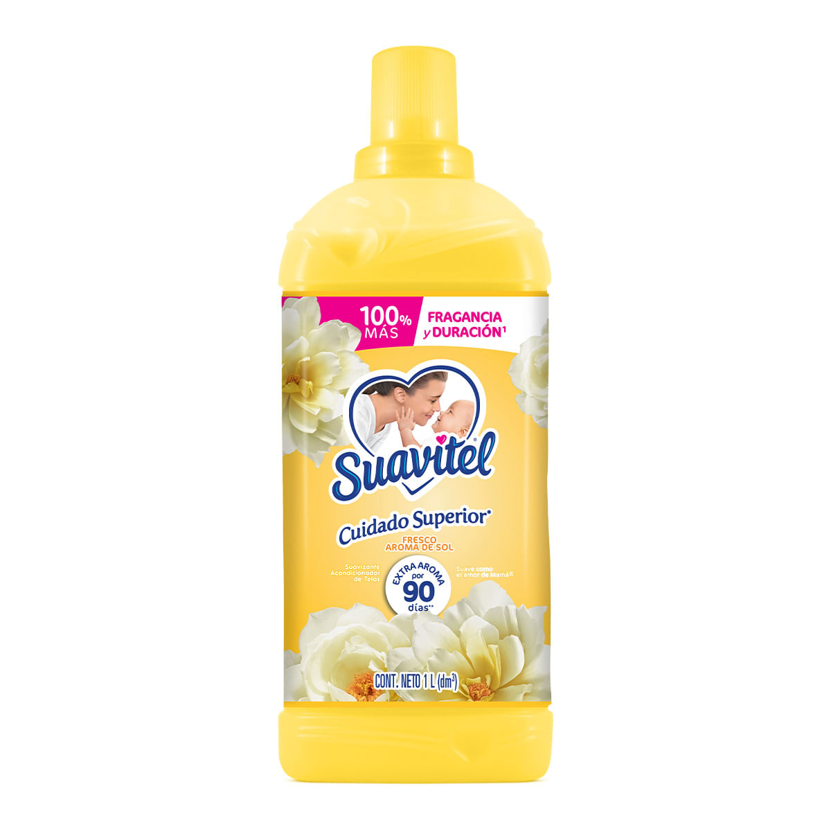 Suavizante de Telas Suavitel Cuidado Superior Fresco Aroma de Sol 1L
