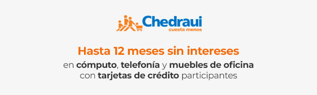 Hasta 12 meses sin intereses en cómputo, telefonía y muebles de oficina con tarjetas de crédito participantes