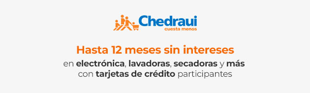 Hasta 12 meses sin intereses en electrónica, lavadoras, secadoras y más con tarjetas de crédito participantes